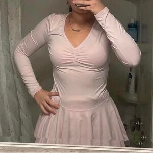 SHEIN Soft Pink Long Sleeve top